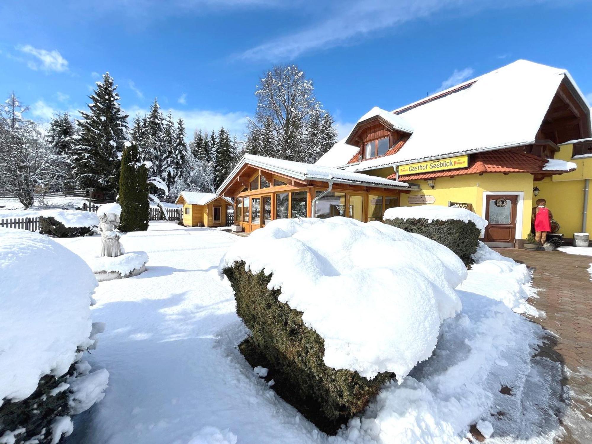 Hotel Gasthof Seeblick Zeutschach Exterior photo